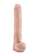 Duże dildo naturalne długie grube mega penis 36cm Blush