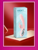 Wibrator-Vicky USB -Pink Boss Series