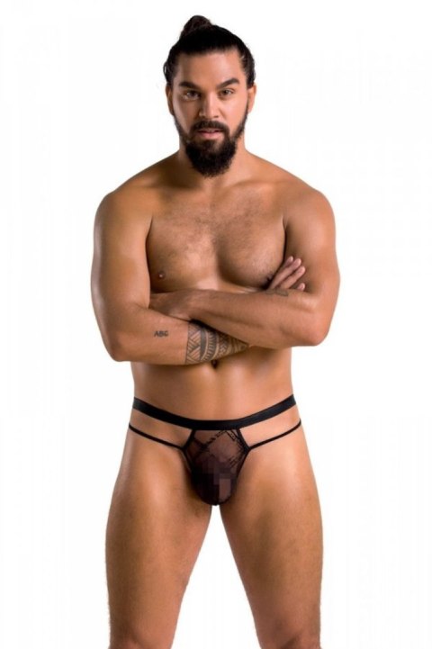 029 THONG COLLIN black XXL/XXXL - Passion Casmir