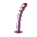 Beaded G-Spot Dildo - 8'' / 20,5 cm - Rose Gold Ouch!