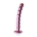 Beaded G-Spot Dildo - 8'' / 20,5 cm - Rose Gold Ouch!