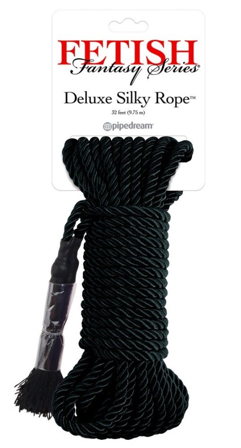 FFS Deluxe Silk Rope Black Fetish Fantasy Series