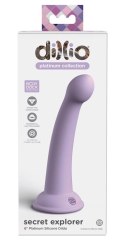 Dildo z przyssawką do strap-on punkt G 17cm