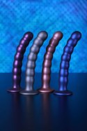 Beaded G-Spot Dildo - 8'' / 20,5 cm - Rose Gold Ouch!