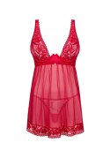 Lacelove babydoll i stringi XL/2XL Obsessive