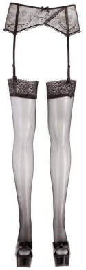 Stockings black 4 Cottelli LEGWEAR