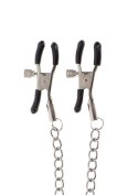 Adjustable Clamps with Chain Silver Taboom