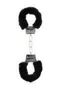 Pleasure Furry Hand Cuffs - With Quick-Release Button Ouch!