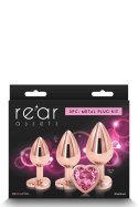 REAR ASSETS TRAINER KIT ROSE GOLD PINK HEART NS Novelties