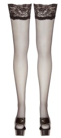 Hold-up Stockings black 4 Cottelli LEGWEAR