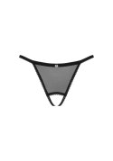 Celia Noir crotchless thong XL/2XL Obsessive