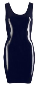 Sukienka lateksowa czarna Latex Mini Dress S Late X