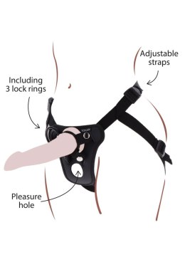 Strap-On Pleasure Harness Black TOYJOY