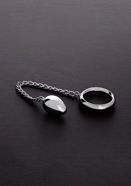 Donut C-Ring Anal Egg (45/45mm) with chain Steel