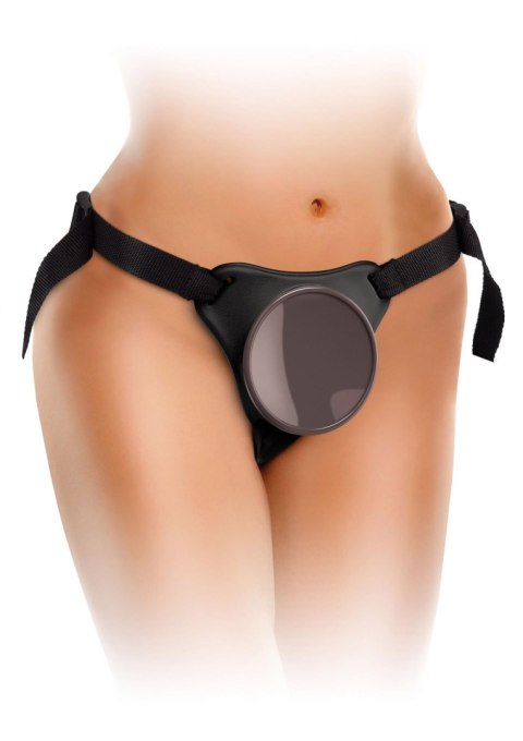 Comfy Body Dock Harness Black Pipedream