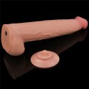 13.5'' King Sized Sliding Skin Dual Layer Dong Lovetoy