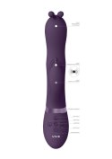 Gada - Vibrating Bunny Ear G-Spot Rabbit with Pulse Wave Shaft Vive