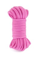 SM BONDAGE PINK ROPE 10M (Size: T2) Sweet Caress