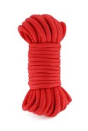 SM BONDAGE ROPE RED 10M (Size: T2) Sweet Caress