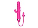 Tongue licking Triple Stimulation Thrusting Vibrator B - Series Cute