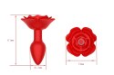 Rose rotating anal plug B - Series Cute