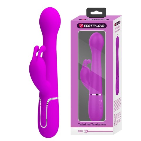 PRETTY LOVE - Twinkled Tenderness Purple, 7 vibration functions 4 thrusting settings 4 rotation functions Pretty Love