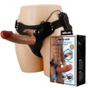 PRETTY LOVE - Marion, Universal Strap-On Harness, Dildo 7.4''TPR, multi-speed vibration Pretty Love