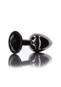 Butt Plug With Diamond Jewel S Black Taboom