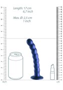 Beaded Silicone G-Spot Dildo - 6,5'' / 16,5 cm Ouch!