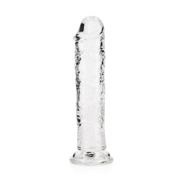 Straight Realistic Dildo with Suction Cup - 7'' / 18 RealRock