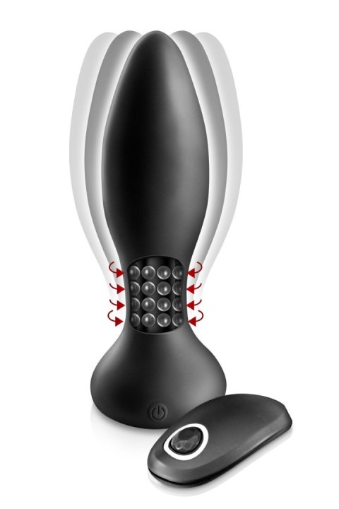 ANAL PLUG ANAL PLUG VIB MYKING BLACK (Size: T3) Black Empire