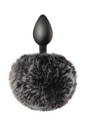 BLACK POMPOM ANAL PLUG Sweet Caress