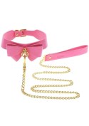 Collar and Leash Pink Taboom