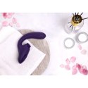 Gen - Rechargeable Triple Action G-Spot Vibrator with Pulse Wave and Vibrating Bristles - Purple Vive