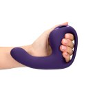 Riko - Rechargeable Triple Action Vibrator with Advanced Finger Motion & Pulse Wave Stimulator - Purple Vive