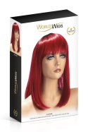 PERRUQUE ELVIRA BICOLORE ROUGE WORLD WIGS