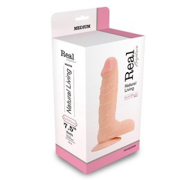 Duże dildo realistyczne z przyssawką 21,5 cm Real Rapture