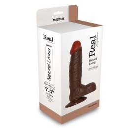 Realistyczne dildo mocna przyssawka penis 21cm Real Rapture