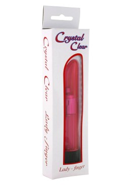 Klasyczny mini wibrator mały sex masażer podręczny różowy Seven Creations