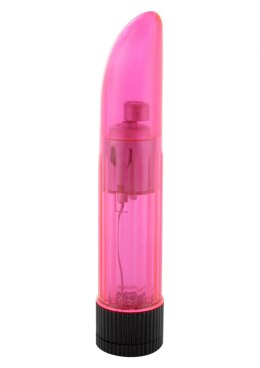 Klasyczny mini wibrator mały sex masażer podręczny różowy Seven Creations