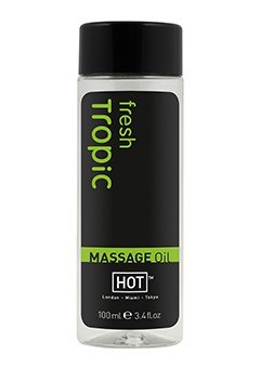 Olejek do sex masażu z afrodyzjakami 100 ml tropic Hot