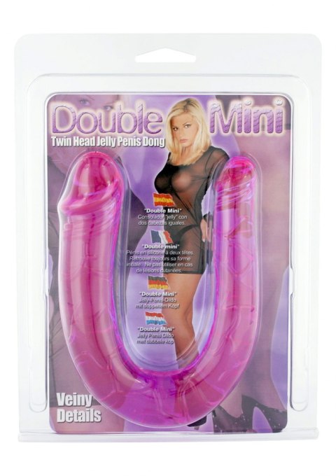 Dildo-DOUBLE MINI DONG TWIN HEAD LAVENDER Seven Creations