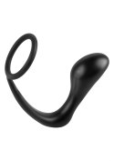 Plug-ASS-GASM COCKRING PLUG BLACK