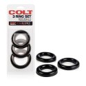 Pierścień-COLT 3 RING SET BLACK Colt Gear