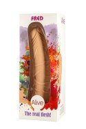 Dildo fantom ciała ludzkiego z przyssawką 21 cm Alive