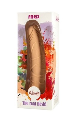 Dildo fantom ciała ludzkiego z przyssawką 21 cm Alive