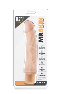 Wibrator-MR. SKIN COCK VIBE VIBE 6 BEIGE