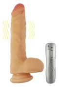 Wibrator penis z cyberskóry pilot 21cm 7trybów Boss Series Real