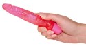 Wąski żelowy wibrator penis analny do pupy 17cm You2Toys