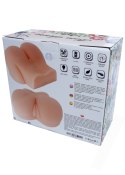 Masturbator realistyczny 2 otwory wibracje 3kg XL Boss Series